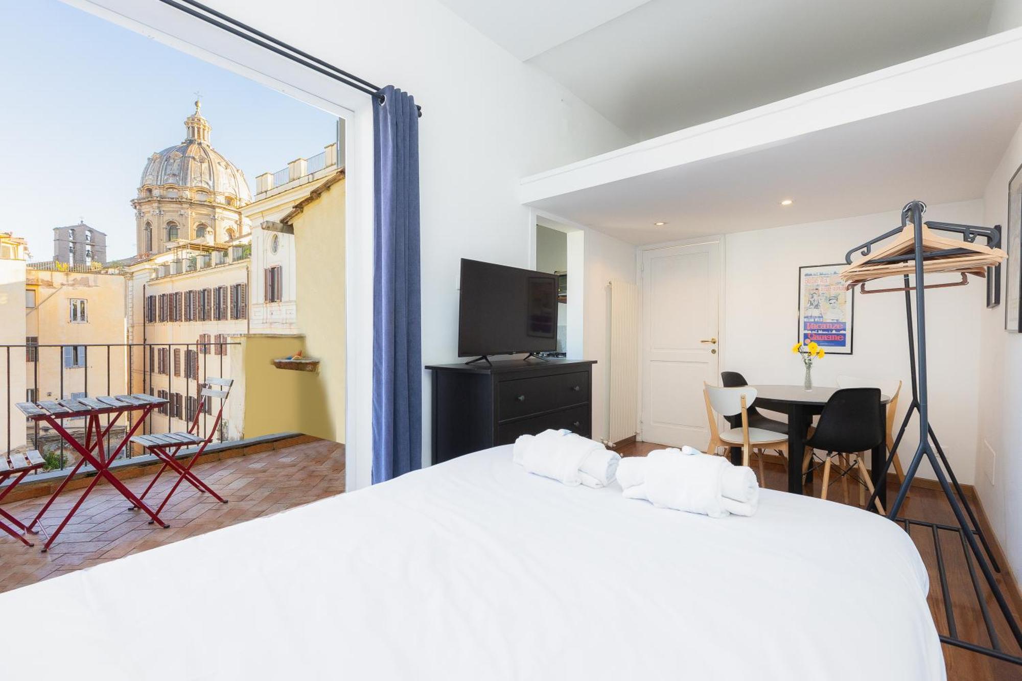 Campo De' Fiori Penthouse-Rental In 罗马 外观 照片